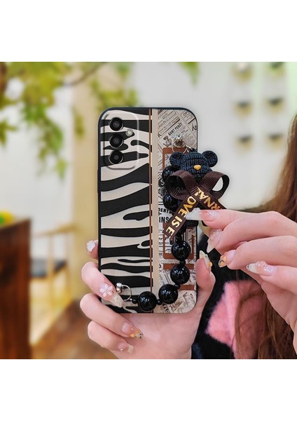 Samsung Galaxy M13 4g Zincirli Telefon Kılıfı Için Tampon Telefon Kılıfı (Yurt Dışından)