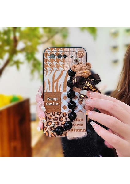 Asus Rog Phone 7 Tampon Zincirli Telefon Kılıfı (Yurt Dışından)