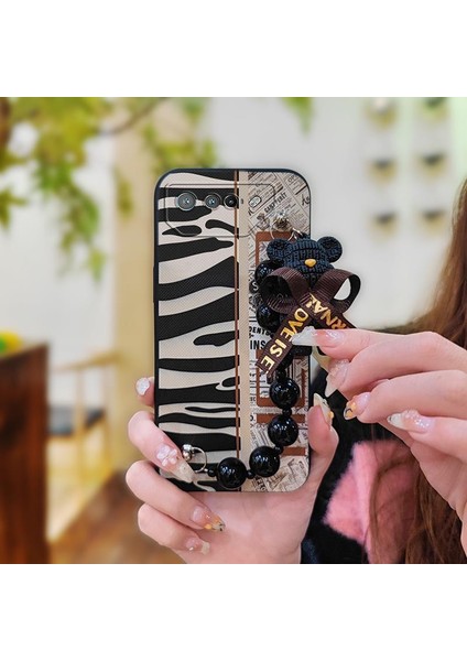 Asus Rog Phone 7 Tampon Zincirli Telefon Kılıfı (Yurt Dışından)