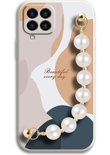 Samsung Galaxy M33 5g Tampon Telefon Kılıfı Zincirli Telefon Kılıfı (Yurt Dışından)