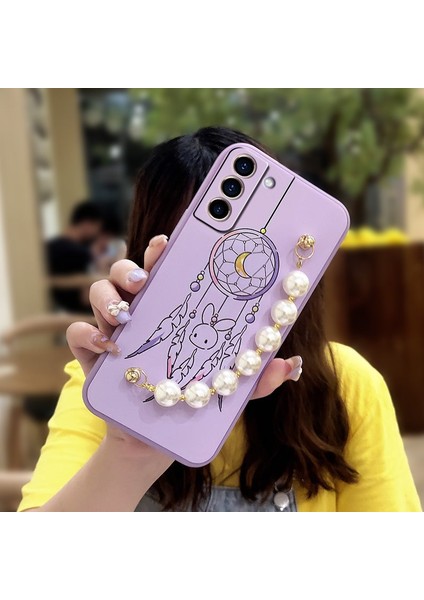 Samsung Galaxy S21 Tamponlu Zincirli Telefon Kılıfı (Yurt Dışından) fiyatları