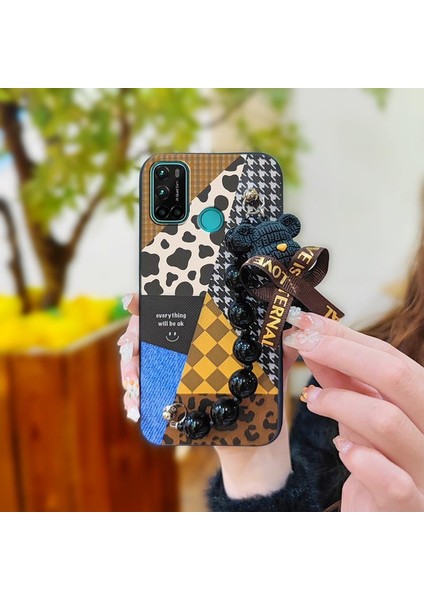 Vsmart Joy 4 Için Telefon Kılıfı Zincirli Sıvı Tampon Telefon Kılıfı (Yurt Dışından) fiyatları