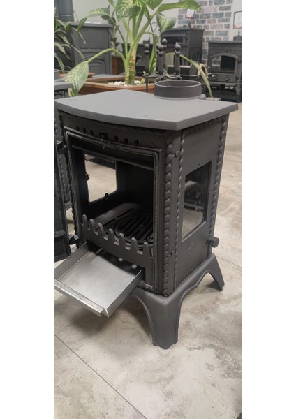 Flame Stove FS-052 Minör Lüx 3 Camlı Şömine