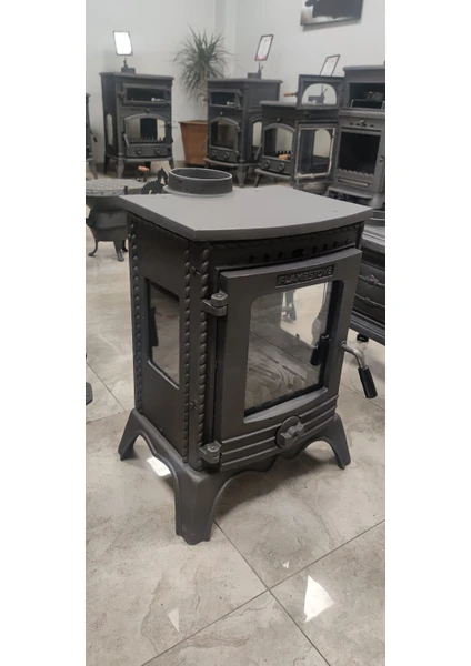 Flame Stove FS-052 Minör Lüx 3 Camlı Şömine