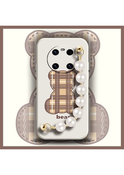 Huawei Mate 40 Için Telefon Kılıfı Zincirli Tampon Telefon Kılıfı (Yurt Dışından)