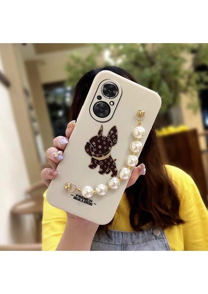 Huawei Honor 50 Se Için Telefon Kılıfı Zincirli Tampon Telefon Kılıfı (Yurt Dışından)