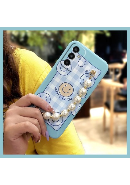 Samsung Galaxy M13 4g Tampon Telefon Kılıfı Zincirli Telefon Kılıfı (Yurt Dışından)