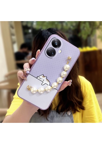 Oppo Realme 10 Pro Plus 5g Tampon Zincirli Telefon Kılıfı Için Telefon Kılıfı (Yurt Dışından)