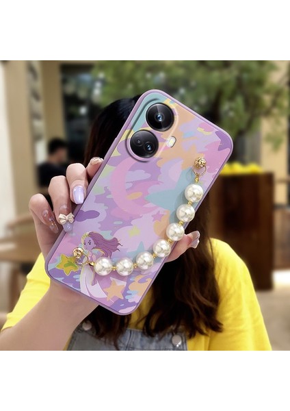 Oppo Realme 10 Pro Plus 5g Tampon Zincirli Telefon Kılıfı Için Telefon Kılıfı (Yurt Dışından)