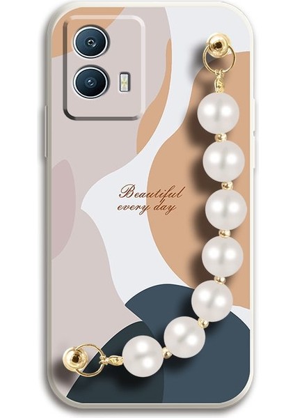 Vivo Iqoo U5 Tampon Zincirli Telefon Kılıfı Için Telefon Kılıfı (Yurt Dışından)