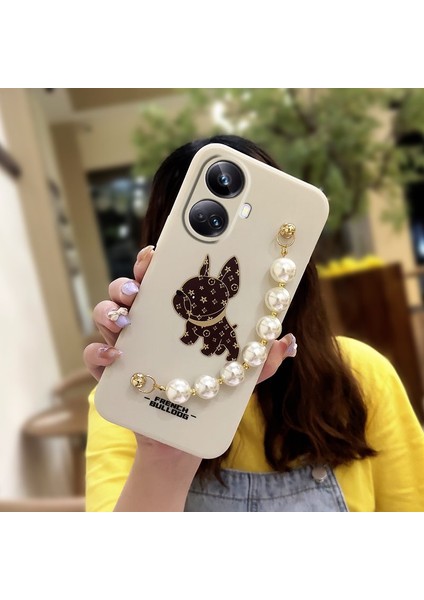 Oppo Realme 10 Pro Plus 5g Tampon Zincirli Telefon Kılıfı Için Telefon Kılıfı (Yurt Dışından)