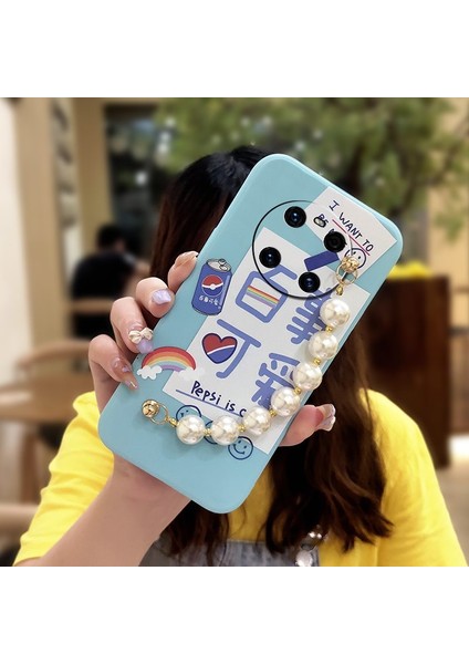 Huawei Mate 40 Için Telefon Kılıfı Zincirli Tampon Telefon Kılıfı (Yurt Dışından)