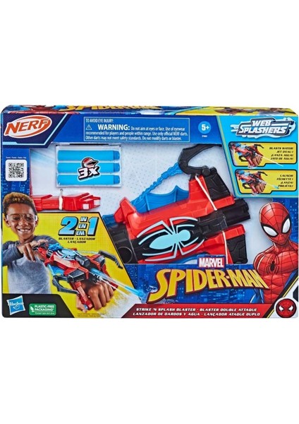 Spıder-Man Strıke N Splash Blaster F7852