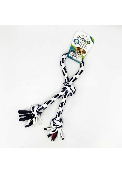 Diş Ipi Halka Üç Düğüm Siyah Beyaz 30 cm