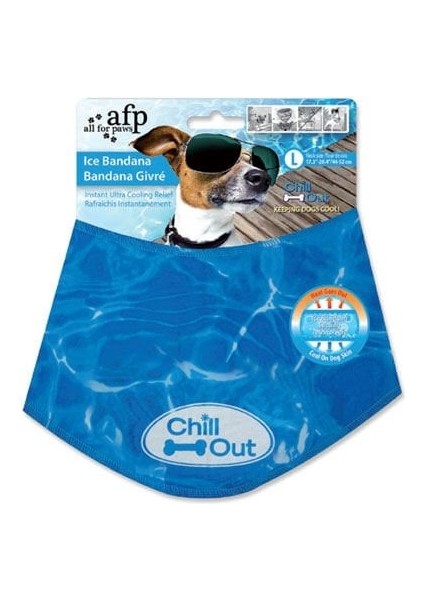 Chill Out Ice Bandana Serinleten Köpek Bandanası Large