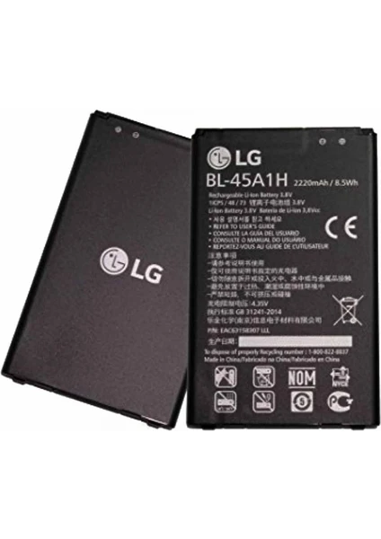 Smart Tech Lg K10 Batarya Pil BL-45A1H