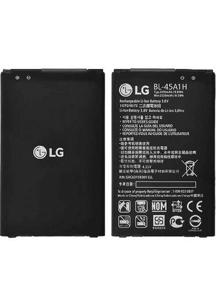 Smart Tech Lg K10 Batarya Pil BL-45A1H