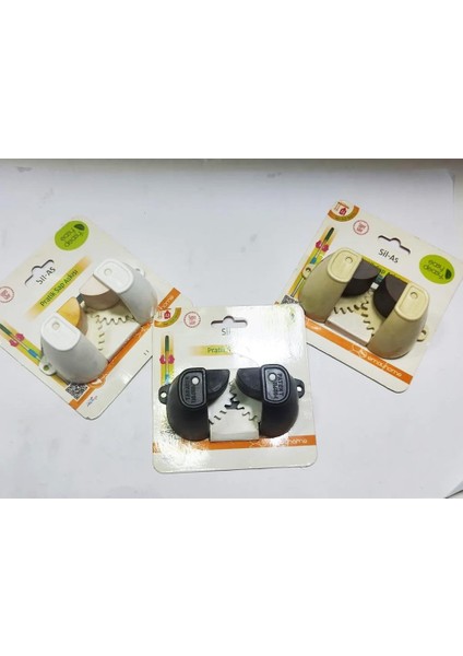 3 Renk Pratik Sap Askısı Yapışkanlı Mop Süpürge Tutacağı Askı