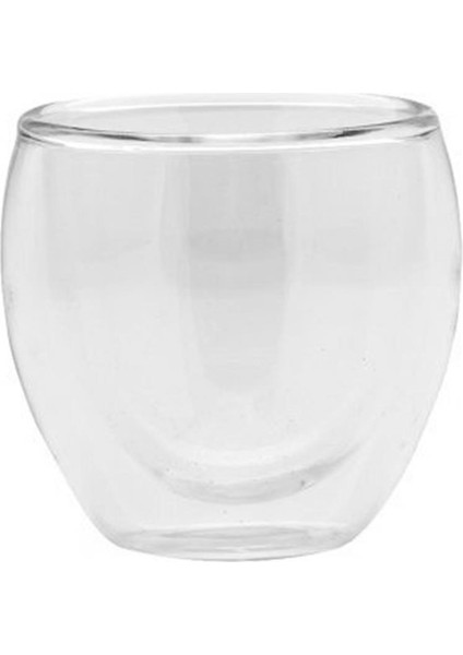 Çift Cidarlı Cam Bardak 250 cc