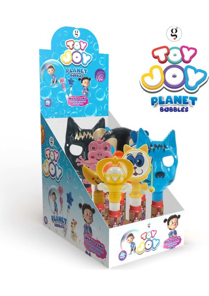 Toy Joy Planet Bubbles Water Game (35 Ml) 6X12 Balon Köpük (Şekersiz) 12 Adet