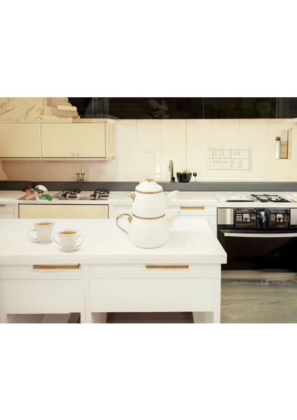 Premium Emaye Çaydanlık Takımı modelleri