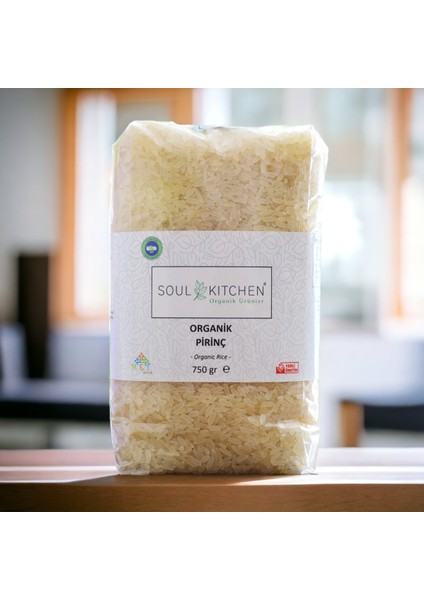 Soul Kitchen Organik Pirinç 750 gr