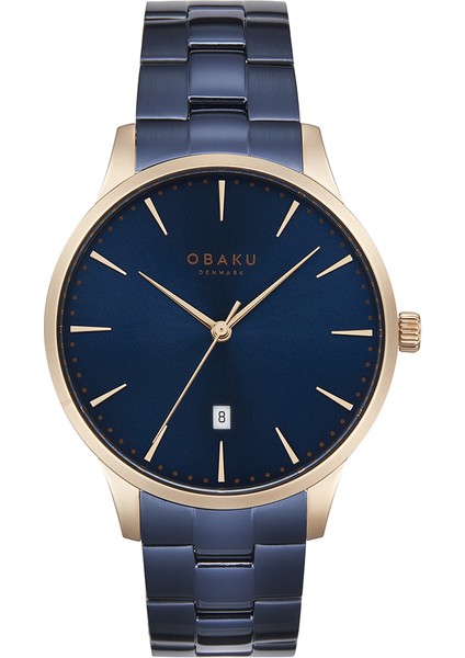 V247XDVLSL Quartz Kristal Cam 42 mm Erkek Kol Saati