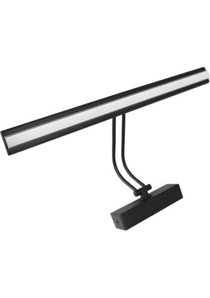 10 Watt 43 cm Oynar Başlı Flüt Aplik, Beyaz Işık Ledli Metal LED Aplik, Yatakbaşı, Ayna,tablo Aplik