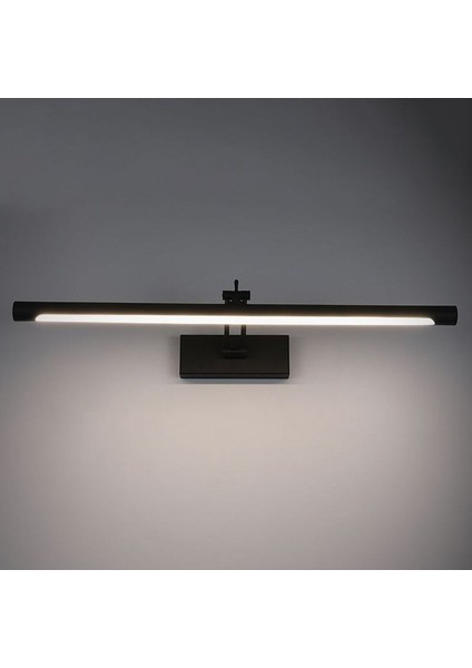 10 Watt 43 cm Oynar Başlı Flüt Aplik, Beyaz Işık Ledli Metal LED Aplik, Yatakbaşı, Ayna,tablo Aplik