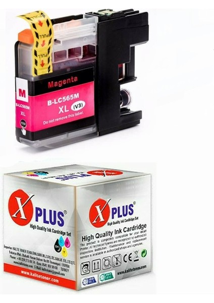 Brother LC-565XL Kırmızı MFC-J2310 /MFC-J2510 / MFC-J3520 / MFC-J3720 LC-565XL Yüksek Kapasite Muadil Kartuş