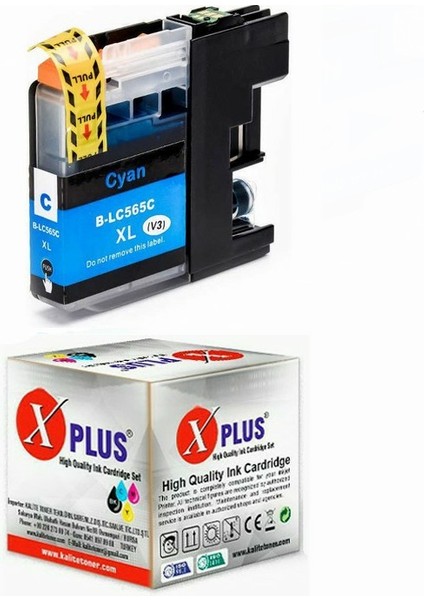 Brother LC-565XL Mavi MFC-J2510 Yüksek Kapasite Ithal Muadil Kartuş 1.500 Sayfa