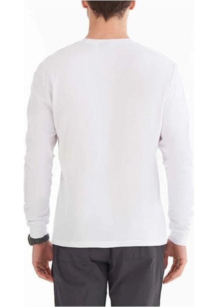 Csc M Basic Sm Logo Ls Tee Beyaz Erkek Tişört CS0354-100 fiyatları