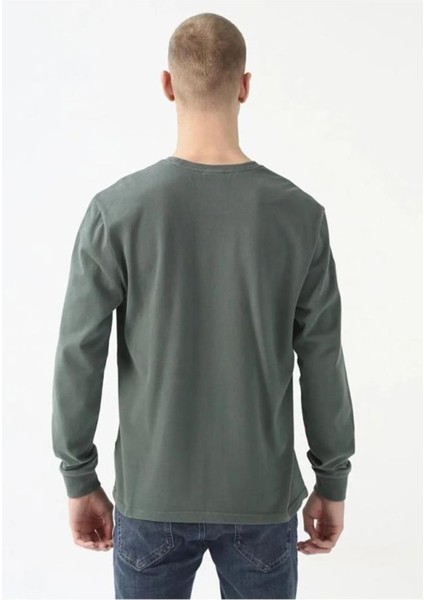 Csc M Basic Sm Logo Ls Tee Yeşil Erkek Tişört CS0354-353 fiyatları
