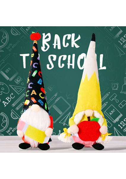 Cüce Bebek Cüce Öğrencilerin Okul Sezonu Masa Dekoru Hediyesi Için, B (Yurt Dışından)