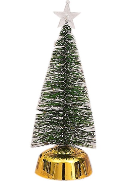 Masa LED Noel Ağacı Gece Lambası Dekorasyon Işık Yeni Yıl Hediyesi M (Yurt Dışından)
