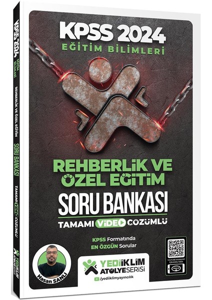 Yediiklim Yayınları 2024 Eğitim Bilimleri Atölye Serisi Rehberlik ve Özel Eğitim Tamamı Video Çözümlü Soru Bankası