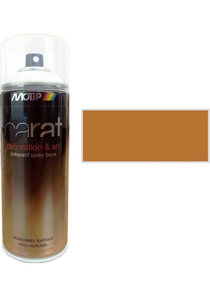 Carat Sprey Boya Krom Bakır Efekt 400 ml