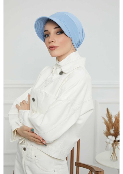 Siperlikli Penye Şapka Bone,b-73
