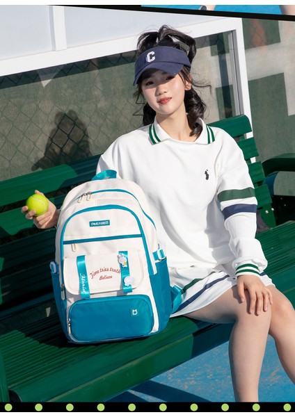 Yüksek Kaliteli Kolej Okul Kadın Omuzdan Askili Kız Genç Lise Öğrencisi Okul Ultra Hafif ve Yük Azaltıcı Büyük Kapasiteli Çanta (Yurt Dışından) fiyatları