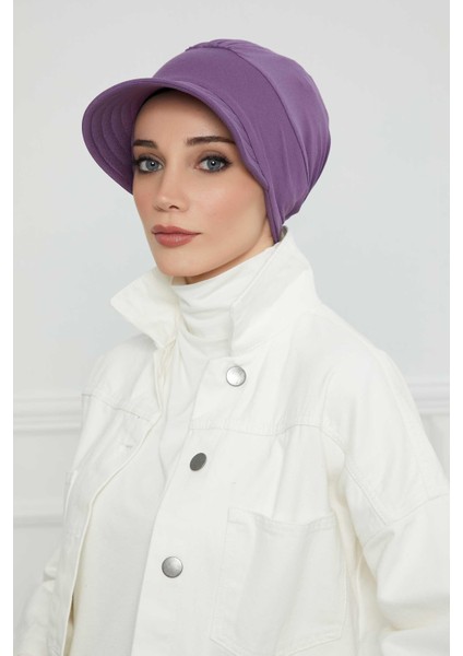 Siperlikli Penye Şapka Bone,b-73