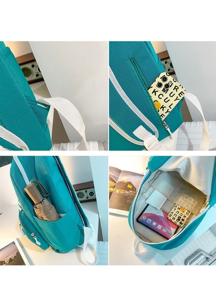 Okul Sırt Çift Sırt Büyük Kapasiteli Ortaokul Öğrencisi Lise Öğrencisi Okul Çantası (Yurt Dışından) indirimleri