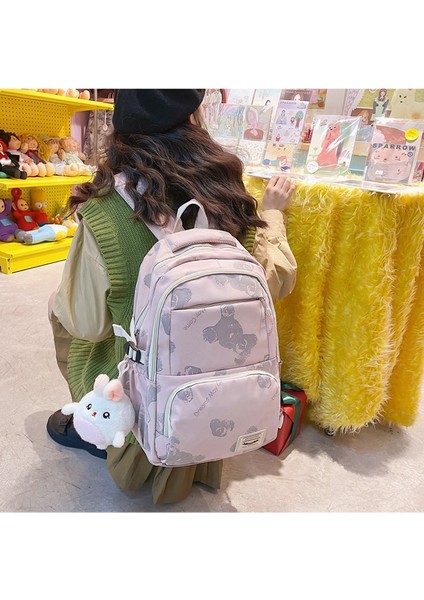 Sırt Kadın Ortaokul Kampüsü Büyük Kapasiteli Aydınlatma Ultra Hafif Okul Yaz Ürün Sırt Çantası (Yurt Dışından) fırsatları