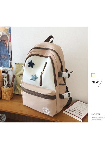 Sırt Kadın Eşleştirme Öğrenci Okul Büyük Kapasiteli Erkek Okul Öğrenci Sırt Çantası (Yurt Dışından) modelleri