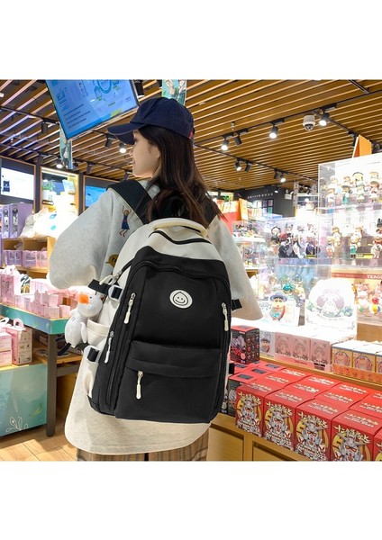 Okul Erkekler ve Kadınlar Büyük Kapasiteli Sırt Hafif Çift Sırt Çantası (Yurt Dışından) fiyatları