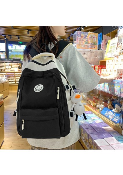 Okul Erkekler ve Kadınlar Büyük Kapasiteli Sırt Hafif Çift Sırt Çantası (Yurt Dışından) modelleri