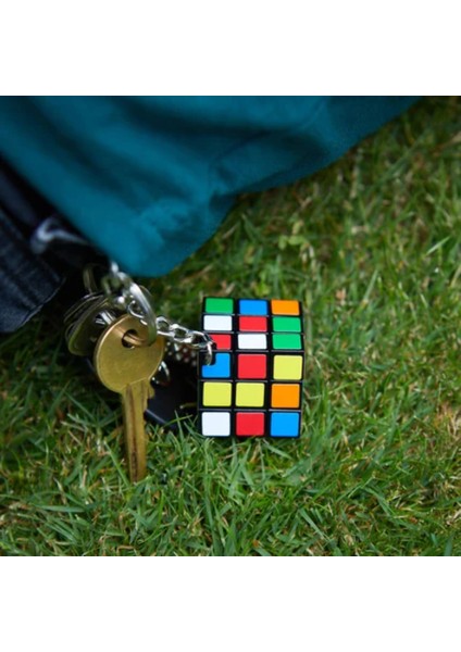 Key Ring Vıp Orıgınal Lıcensed Rubiks Cube 3x3 Orjinal Mini Anahtarlıklı Rubiks Küp 3x3 Zeka Küpü