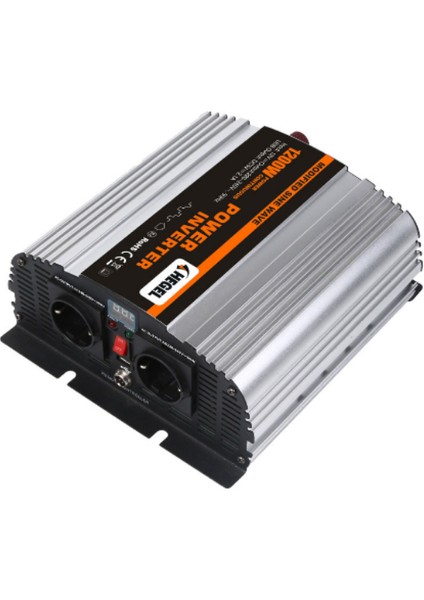 12 Volt 1200 Watt Modifiye Sinus Inverter 1200 W Watt 12 V Volt Modifiye Sinus Inverter Invertör 220 Çevirici Dönüştürücü