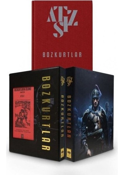 Bozkurtlar: Kırmızı Cilt - Bozkurtların Ölümü ve Bozkurtlar Diriliyor - Hüseyin Nihal Atsız