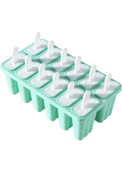 Yaratıcı Buz Yapım Makinesi Sopa Buz Kalıp Buz Kalıbı Silikon Kutu Buz Izgara Dıy Buzlu Şeker Dondurma Buzlu Şeker Buz Hokeyi (Yurt Dışından)