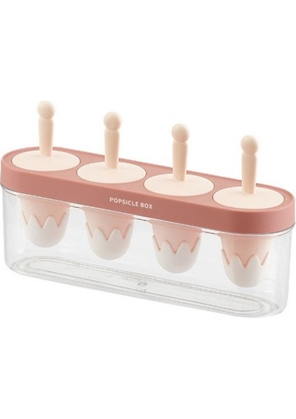 Silikon Küçük Kar Dağ Popsicle Kalıp Diy Dondurma Kalıbı Ev Popsicle Dondurma Dondurma Kalıbı Ev Yapımı Popsicle Kutusu (Yurt Dışından)